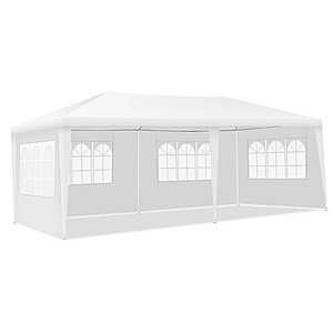 Costway 10' x 20' Outdoor Wedding Canopy Tent w/ Removable Walls & Carry Bag $79 + Free Shipping
