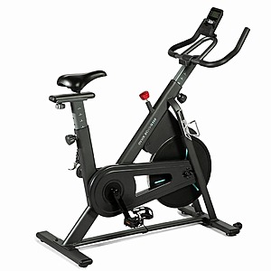 OVICX Q100C Magnetic Resistance Exercise Bike w/ LCD Monitor, Phone/Tablet Holder, & Water Bottle Holder $120 + Free Shipping