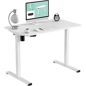 FlexiSpot 40"x24" Electric Height Adjustable Standing Office Desk (Various Colors) $100 + Free Shipping