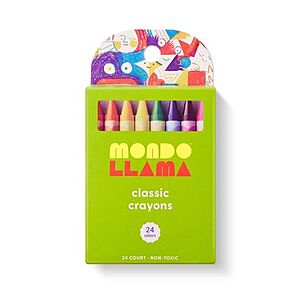 24-Ct Mondo Llama Classic Colors Crayons $0.25, 4-Oz Up & Up Washable School Glue $0.25 & More + Free Store Pickup at Target