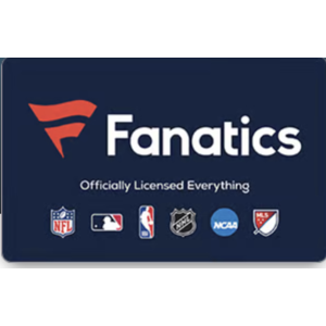 $100 Fanatics Gift Card (Digital Delivery) for $80