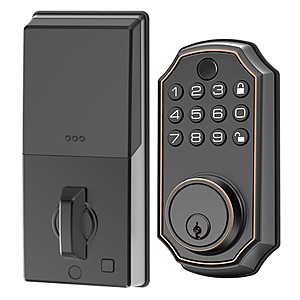 JD-E02 Smart Fingerprint Door Lock w/ Auto-Lock $30 + Free Shipping