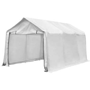 17x10' Heavy Duty Weather-Resistant Carport Canopy Enclosure w/ Steel Frame & Zippered Door $205 + Free Shipping