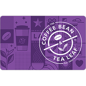 $25 The Coffee Bean & Tea Leaf eGift Card for $20