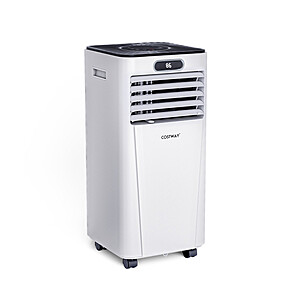 Costway 10000 BTU 4-in-1 Portable Air Conditioner w/ Dehumidifier & Sleep Mode (Various Colors) $214 + Free Shipping