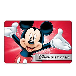 Disney $100 Gift Card (Digital Delivery) for $90 at Bestbuy.com