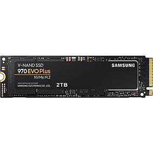 2TB Samsung 970 EVO Plus M.2 PCIe NVMe Internal Solid State Drive $150 + Free Shipping