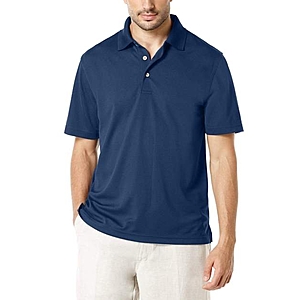Cubavera Solid Textured Polo - 3 for $22.50 with code SPECIAL25