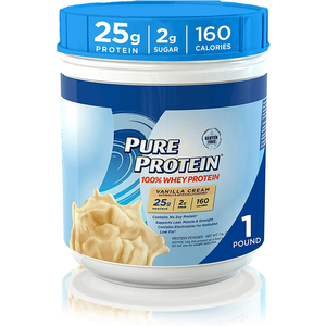 1-lb Pure Protein 100% Whey Protein Powder (Vanilla) $10.45 w/ Subscribe & Save