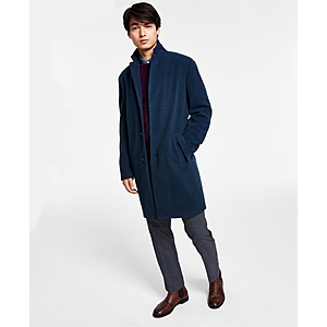 Tommy Hilfiger Addison Wool-Blend Trim Fit Overcoat (various) $99.99, Calvin Klein Prosper Wool-Blend X-Fit Overcoat (various) $99.99 & More + Free Shipping