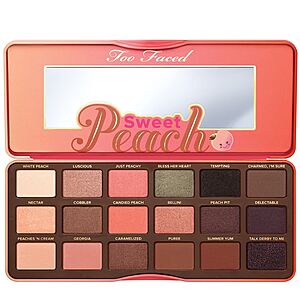 Too Faced Sweet Peach Eyeshadow Palette $15 + Free Shipping