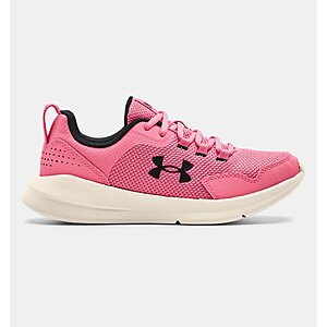 Under Armour Girls' Grade School UA Essential Sportstyle Shoes (Pink Lemonade/Summit White) $20.80 + Free Shipping