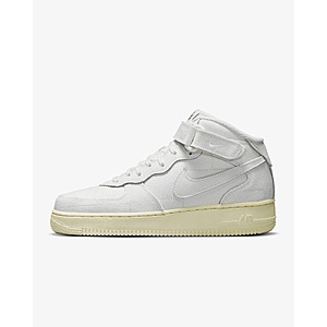 Nike Women's Air Force 1 '07 Mid LX Shoes (Summit White/Coconut Milk) $52.78 + Free Shipping