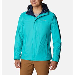 Columbia Men's Watertight II Rain Jacket (Bright Aqua) $32 + Free Shipping