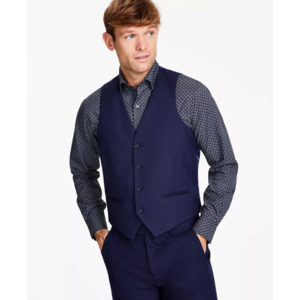 Alfani Men's Classic-Fit Stretch Solid Suit Vest (3 Colors) $16 + Free Store Pickup at Macy's or Free Shipping on $25+