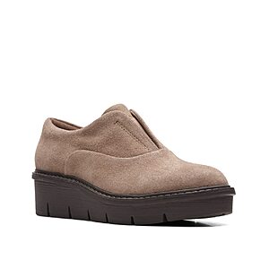 Clarks Women's Airabell Sky Slip-On Shoes (Taupe) $28 + Free Shipping
