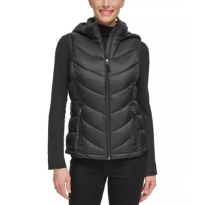 Charter Club Women's Packable Hooded Puffer Vest (Various) $25.49 + Free Shipping