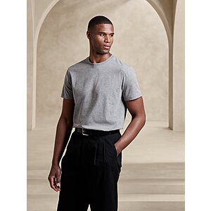 Banana Republic Factory Sale: Men's Premium Wash Tee $7.20, Men's Luxe Touch Polo $16 & More + Free Shipping on $50+