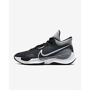 Nike Men's Elevate 3 Basketball Shoes (Black/Wolf Grey) $48.73 + Free Shipping on $50+