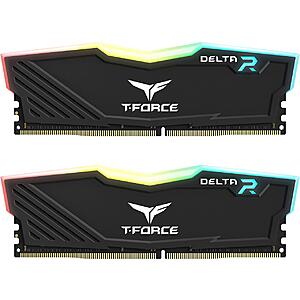 32GB (2 x 16GB) Team T-Force Delta RGB DDR4 3600 CL18 Desktop Memory $61 + Free Shipping