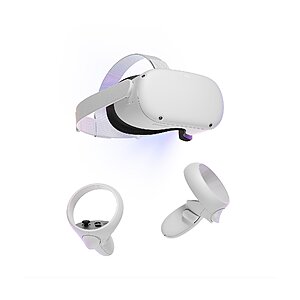 New QVC Customers: 128GB Meta Quest 2 (Oculus) Virtual Reality Headset (Multi-Piece Set) $250 + $9.22 Shipping