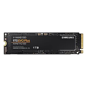 1TB Samsung 970 EVO Plus M.2 NVMe Internal Solid State Drive SSD $43 + Free Shipping