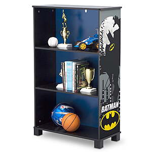 DC Comics Batman Deluxe 3-Shelf Wood Bookcase $20.80 + Free S&H w/ Walmart+ or $35+