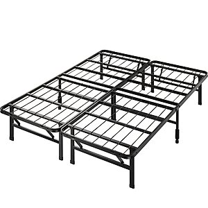 ZINUS SmartBase Tool-Free Assembly Mattress Foundation / 14 Inch Metal Platform Bed Frame / No Box Spring Needed / Sturdy Steel / Underbed Storage, Queen $74.2