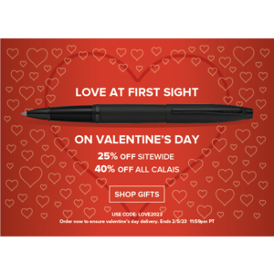 Cross Pens Calais Pens 40% OFF & 25% OFF SITEWIDE - Valentines Day Gifts $24
