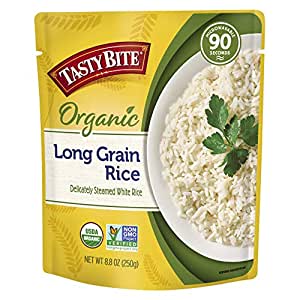 6-pk of 8.8-oz Tasty Bite Organic Long-Grain Vegan Rice - $6.65 w/ Subscribe & Save
