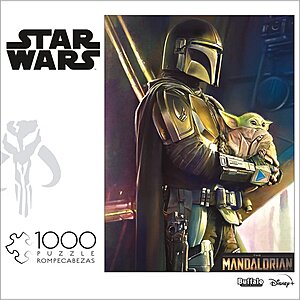 1,000-Pc Buffalo Games Puzzle: Star Wars The Mandalorian $4.90