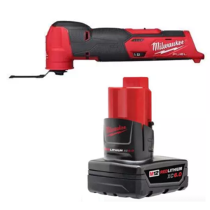 Milwaukee M12 xc 6.0ah and M12 rocket light or M12 Fuel oscillating tool - $99 plus tax/shipping