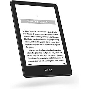 32GB Kindle Paperwhite (11th Gen) Signature Edition WiFi eReader w/ 6.8" Display $130 + Free Shipping