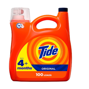 146-Oz Tide Liquid Laundry Detergent (Original, Ultra Oxi or Free & Gentle Scent) from $14 w/ Subscribe & Save