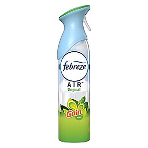 $0.99: Febreze Odor-Fighting Air Freshener with Gain Original Scent, 8.8 fl oz