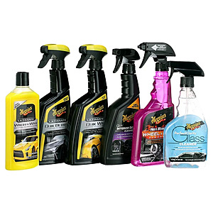 6-Piece Meguiar's Ultimate Wash and Wax Kit $13.20