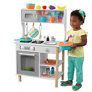 KidKraft All Time Play Kitchen with 38 Piece Accessory Play Set - $49.00