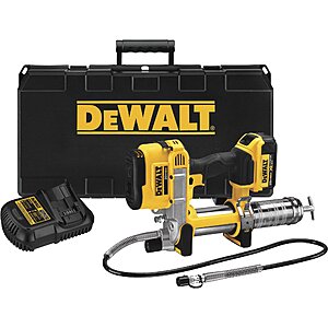 DeWALT 20V MAX Li-Ion Grease Gun Kit + Choice of DeWALT Bare Tool $199 + Free Shipping