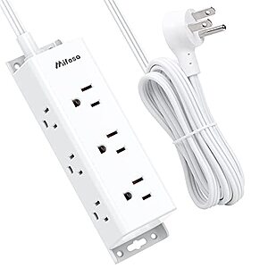 Amazon: 9 Widely Spaced Multi Outlets Power Strip for $8.49 with code, FS w/ Prime