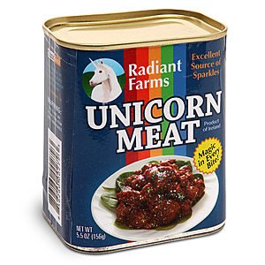 GameStop.com and in-store: Canned Unicorn Meat - by ThinkGeek Org.Price $8.97 now $3.97 YMMV