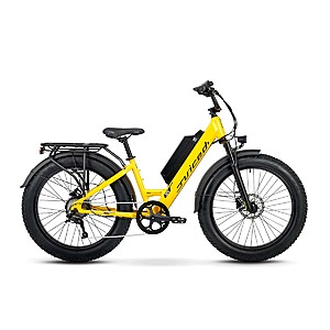 Juiced Bikes RipCurrent S Step-Through Yellow Only E-Bike for $1399