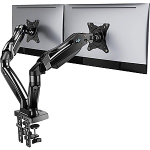 Huanuo Dual Monitor Adjustable Spring Stand Monitor Mount (13" - 27" Monitors) $35.39 + Free Shipping