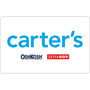 $50 Carter's Gift Card $40, $25 Krispy Kreme Gift Card $20 & More (Digital Delivery)