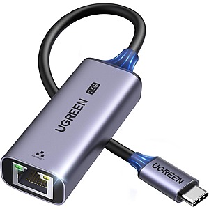 Prime Members: UGREEN 2.5GB/s USB C to Ethernet Adapter $14.90 & More + Free S&H