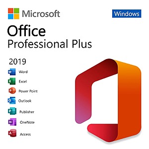 Microsoft Office Professional Plus 2019 (Lifetime License for 1 PC) $20 (Digital Download)
