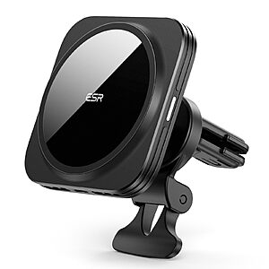 ESR HaloLock Magnetic Wireless Car Vent Mount Charger for iPhone 14/13/12 $11.69 + Free Shipping w/ Prime or orders $35+