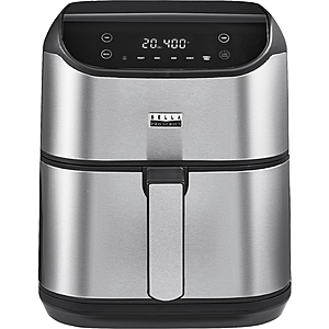 Bella Pro Series - 6-qt. Digital Air Fryer with Stainless Finish - Stainless Steel $34.99 (ends at 11:59 p.m. CT 12/8)