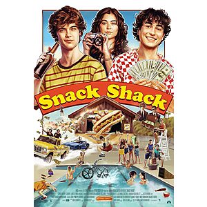 Regal Cinemas: Movie Ticket for Snack Shack Free (Valid for 3/6 showings only)