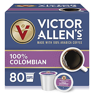 Victor Allen's Coffee Pods. Pickup at Menards. 25¢/pod. $20
