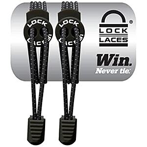 Amazon Lightning Deal: LOCK LACES® - No-Tie Elastic Shoe Laces for $6.50 + Free Shipping w/ Prime or orders $25+